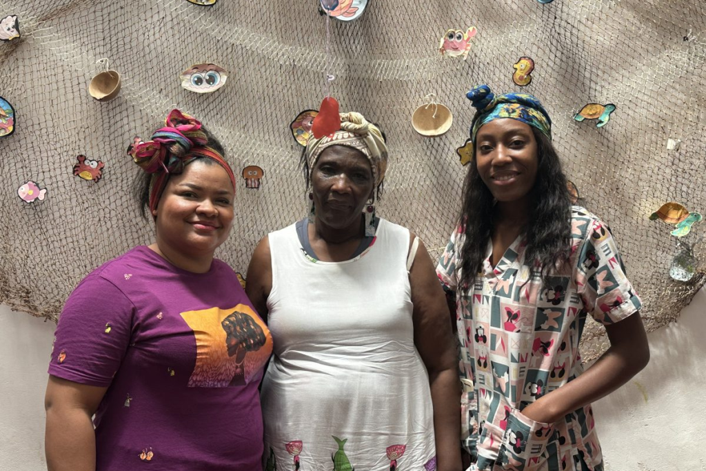 Mujeres afrocolombianas participantes de un proceso comunitario